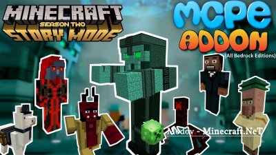 Minecraft Story Mode S2 - �����/��� PE 1.2.6 - 1.2