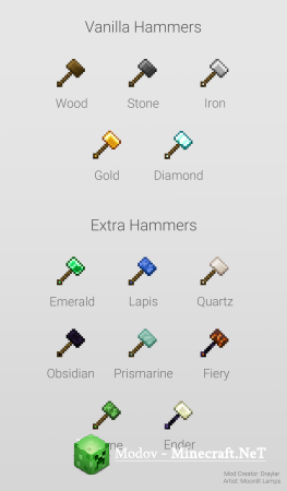 Vanilla Hammers ��� 1.16.2, 1.15.2, 1.14.4